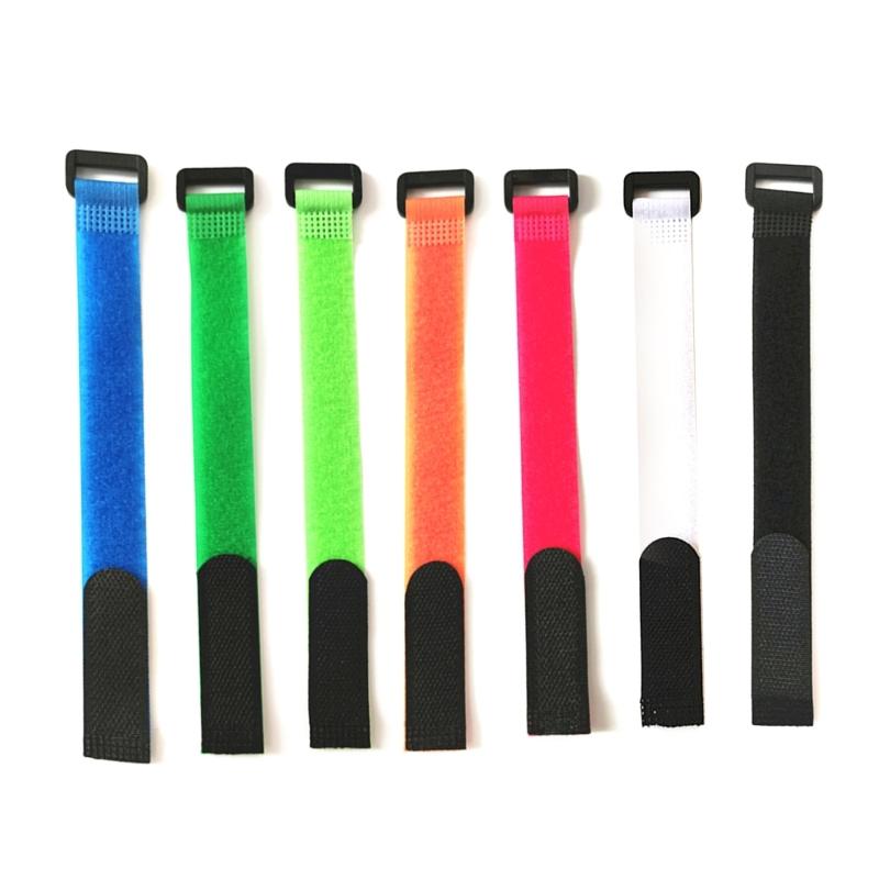 10 Pezzi Cinturino Regolabile Riutilizzabile per Canna da Pesca, Fascetta Porta Canna, Fascette per Attrezzatura da Pesca, Supporti per Cavi/Canne, Accessori da Pesca Durevoli