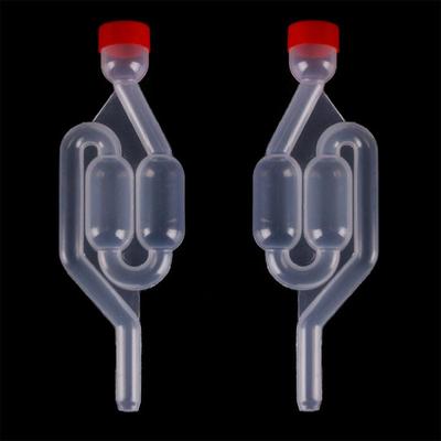 Fermentazione Vino Fatto in Casa Sfiato Airlock Valvola di Non Ritorno Sigillata ad Acqua Valvole Airlock per la Produzione di Birra