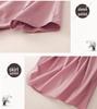 Xinxing 2025 Summer Cotton Linen Retro Short Sleeve Mid-Length Shirt Dress for Women