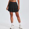 Womens A-Line Pleated Tennis Skort With Built-in Shorts Quick-Dry Sport Skirt Yoga Running Gym Workout