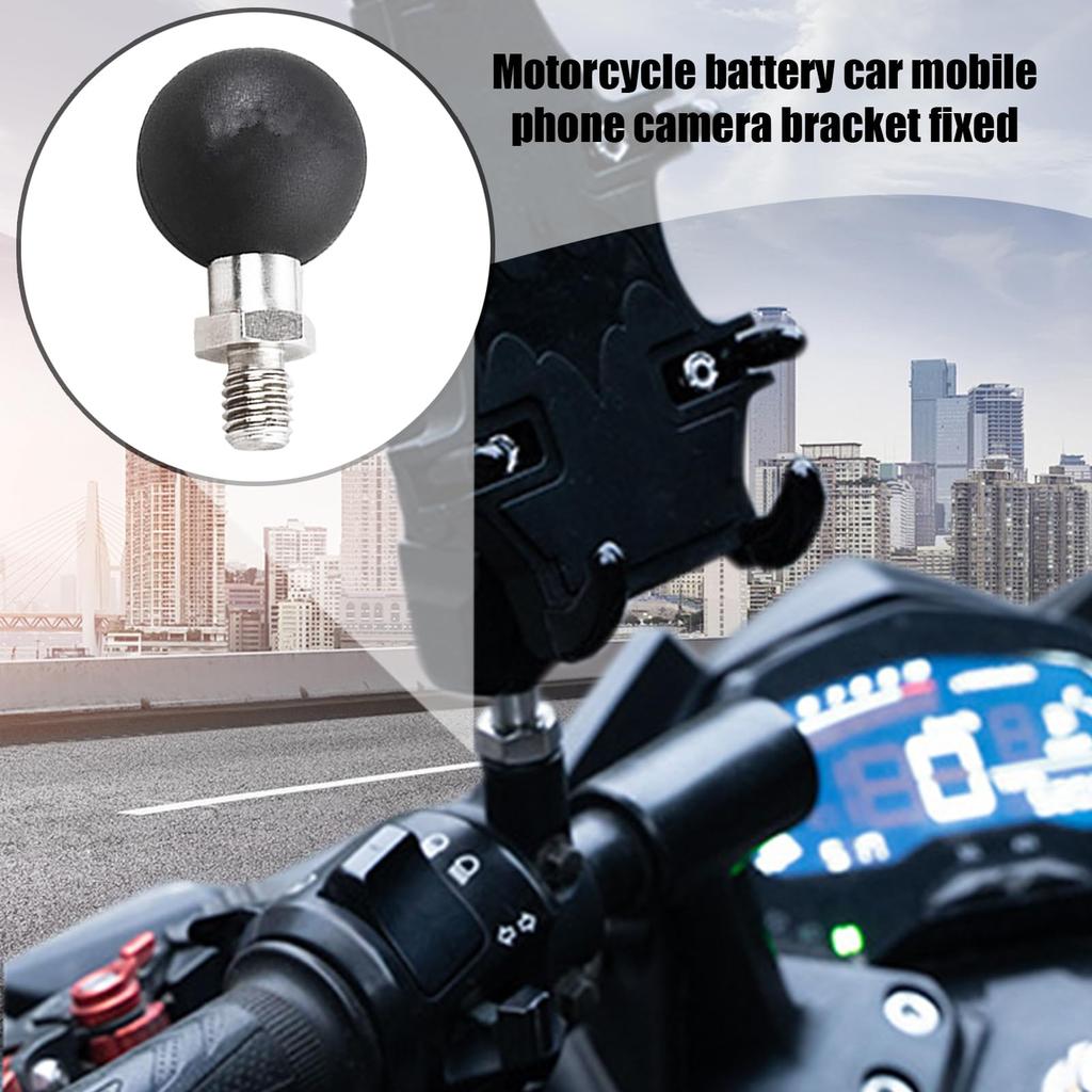 Ball Mount Holder - Ball Head Adapter for Bike Mirror Mount | All Around