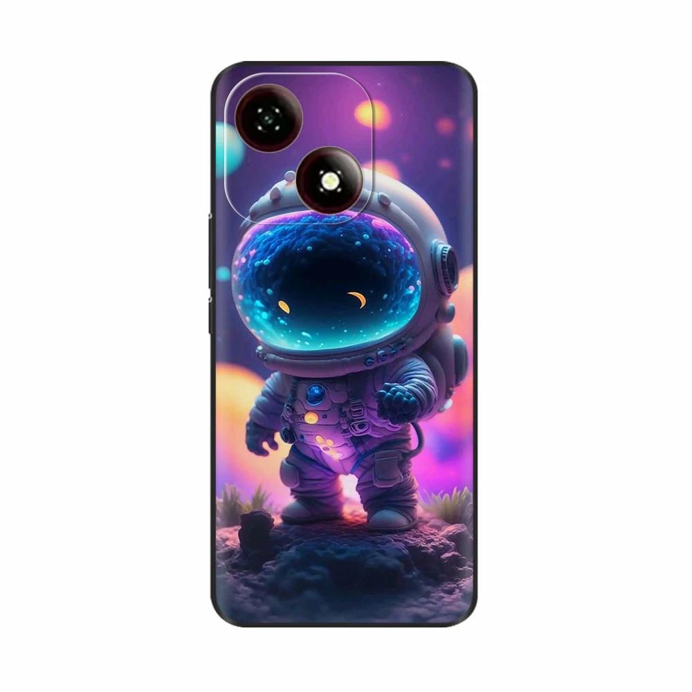 Stoßfeste Hülle für ZTE Blade A35e Z2466 Hülle Cartoon Silikon Stoßfänger Weiche Handyhülle für ZTE Blade A35 A35e A55 A75 Rückseite