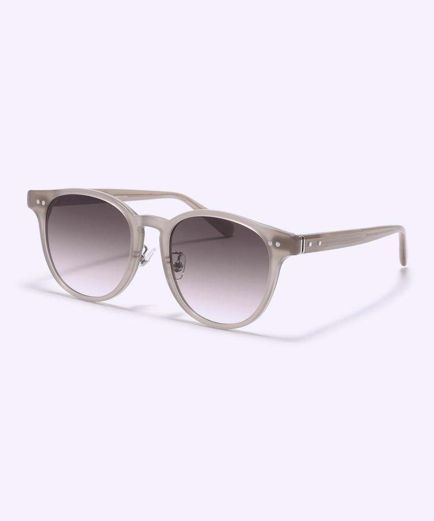Alloaiweeo [Silverbite] Sbs1602 2121G Acetate Round Beige Sunglasses