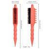 Wheat Straw Material Volumizing Curls Hair Comb Curling Roller Comb  For Fluffy Hair Roots
