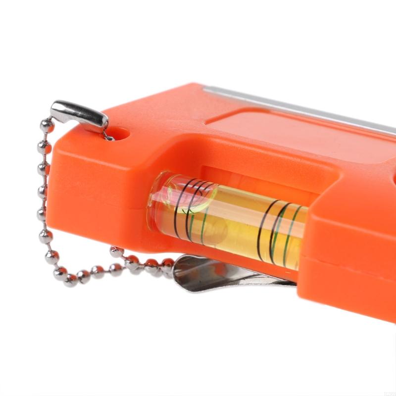 Level Bubble Spirit Level Ruler Mini Spirit Level with Strong Magnets Gauges Directions Water Level