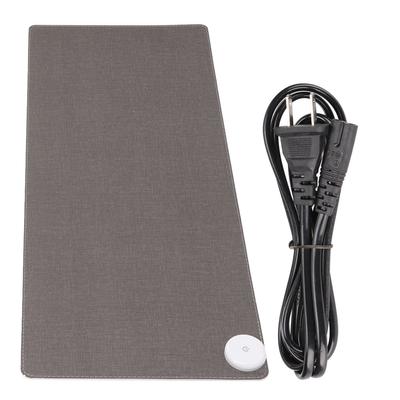 31.5x13.0in Heated Mouse Pad 3 Gear Temperature Adjustable Extended Edition Gaming Mouse Pad Black