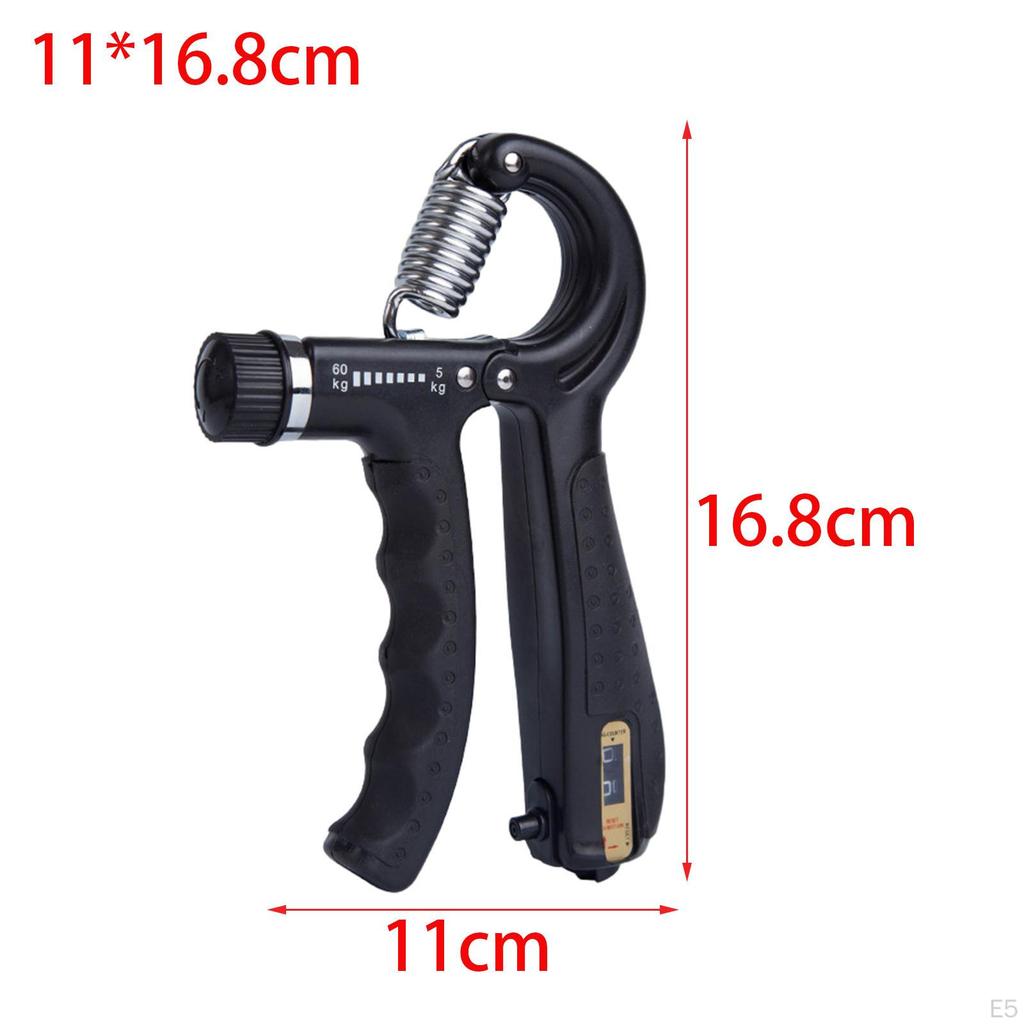 Hand Grip Strengthener Finger Exerciser Fitness Gripper Training Strength with Counter for