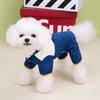 Hooded Dog Raincoats Jackets Pet Raincoat Dogs Clothes Overalls Jumpsuit Outdoor Waterproof Rain Coat For Dogs Puppy Clothing