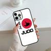 Custodia per Telefono Judo Marziale Giapponese Per iPhone 17 Air 14 15 16 13 12 Cover Per Apple 14 15 16 Pro Max Plus Coque