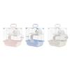 2 Tiers Hamster Cage Enclosure Travel Cage High Chassis Design Detachable Bottom Double-decker villa basiccagetwo-storyplatform
