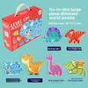 Dinosaur Farm Transportation Animal Theme Puzzle Toy Children
