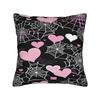 Pastel Goth Halloween Pillowcases  Retro Trendy Pillow Case For Living Room Chair Square Pillow Cover