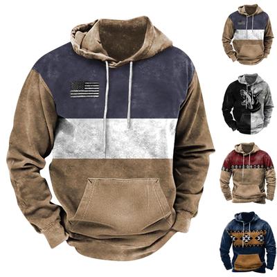 Modischer, lockerer, langärmliger Kapuzenpullover für Herren und Damen