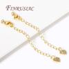 18K Gold Plated Connectors For Jewelry,Extension Extender Tail Chains with Lobster Clasps For Jewelry,DIY Bracelets Accessories