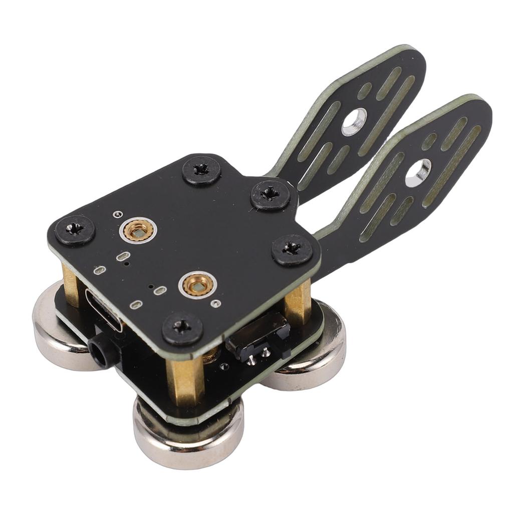 CW Key Quick Response Double Paddle Morse   Key with Magnetic Base 3.5mm   Type C Port for Smartphone Computer Ham Radio