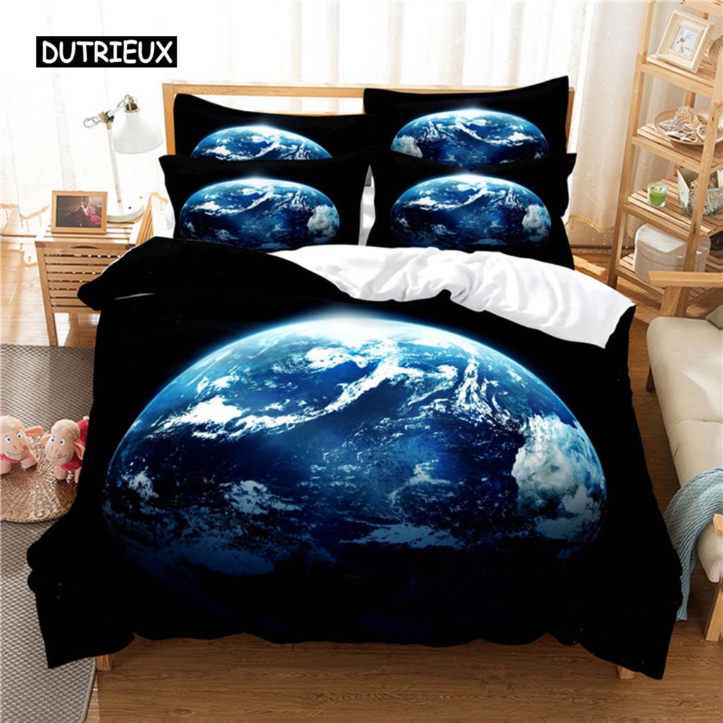 Earth Bedding Set Duvet Cover Set 3d Bedding Digital Printing Bed Linen Queen Size Bedding Set Fashion Design