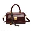 Trendy Retro Small Square Bag Trendy Texture Shoulder Messenger Bag Premium Light Luxury Portable Women's Bag