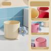 Flower Toothbrush Holder for Kids, Cute Rinse Cup with Handle, Toddler Bathroom Toothbrush Cup for Bedroom