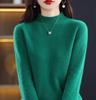 2026 Autumn/Winter Women's 100% Pure Wool Loose Knit Turtleneck Sweater Base Layer