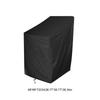 Chair Cover Portable Waterproof Washable Detachable Breathable PVC Coating Patio Backyard Balcony Covers Accessories