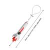 Anti Static Grounding Strap For Car 3D Rocket Design Ground Wire Electrostatic Styling Adjustable Anti-Static Strip For Safe