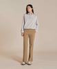 MONDAYFLOW Stress-Free Bootcut Pants_Beige