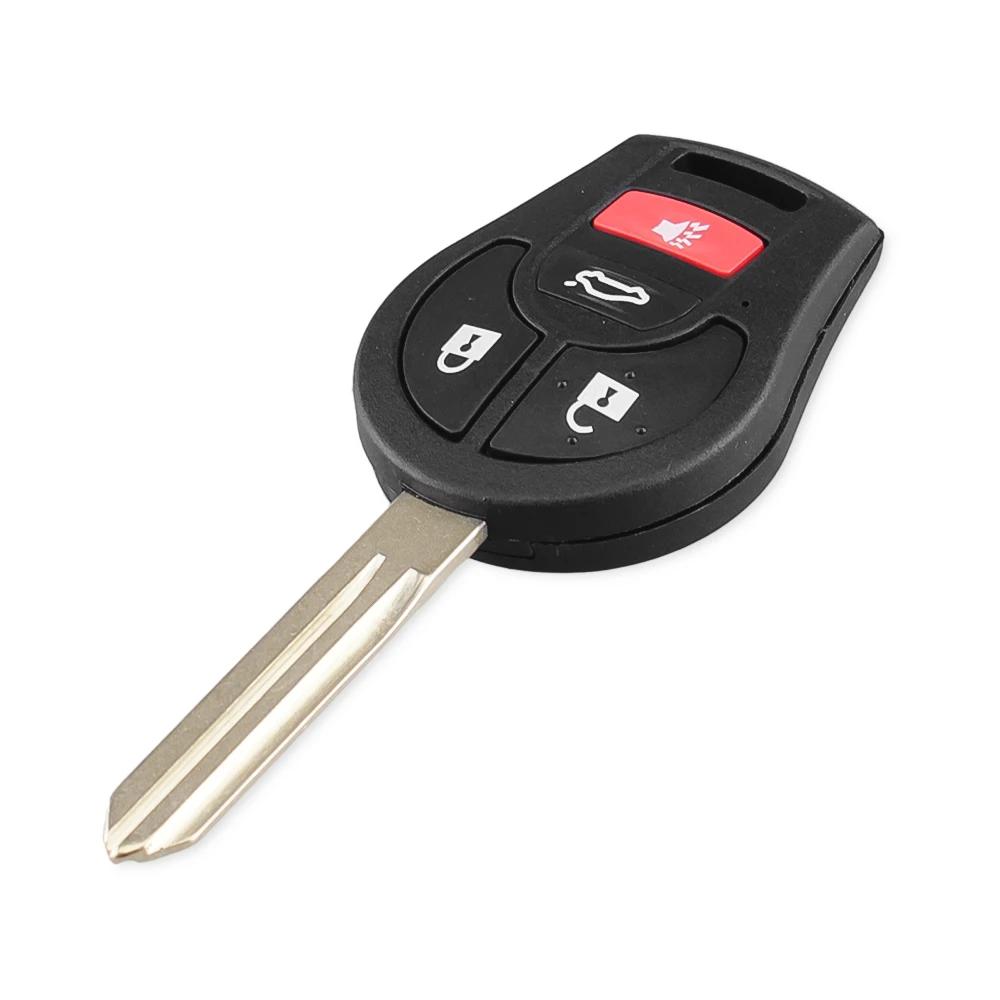 Case Fob Remote Key Shell 2/3/4 Buttons For Nissan Cube Qashqai Juke Suny Sylphy March Tiida Micra Remote Fob