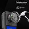 Premium 9H Tempered Glass Lens Guard Screen Protector for Insta360 X5 Plastic HD Camera Lens Protective Cover for Insta360 X5