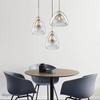 Modern Simple Design LED Pendant Lights Nordic Dining Room Creativity Glass Pendant Lights Kitchen Hanging lamps Decor Fixtures