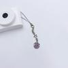 Elegant Crystal Four Leaf Clover Phone Strap Stylish Crystal Four Leaf Clovers Phone Hanging Jewelry Unique Phone Chain