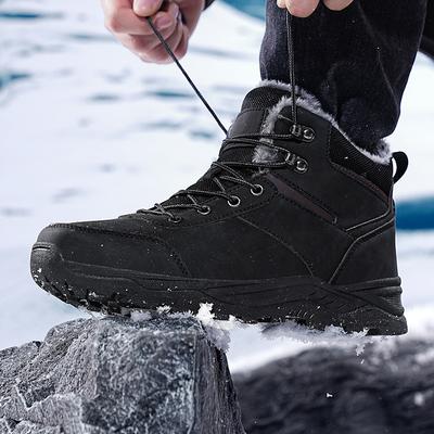 Winter Außenhandel Herren Baumwollschuhe High-Top warme Samt Schneestiefel große Größe 48 Baumwollstiefel Outdoor Baumwollstiefel