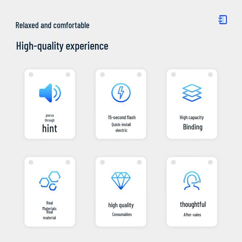 Deli GB301 Financial Binding Machine