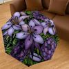 1PC flowers wreathAutomatic Open/Close Umbrella with Windproof, 8-Rib Sturdy Canopy, Durable Ribs, Fashionable Design, Outdoor Accessory, Fun Prin, Ho
