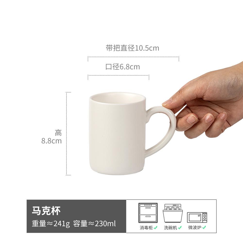 Creative Bow Ceramic Tea Set Household Simple Teapot Teacup Tray Combination Cup Mug