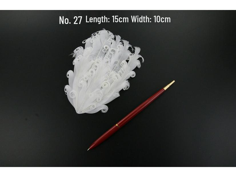 White Feathers for DIY Handmade Clothing & Jewelry Accessories