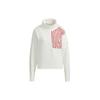 Terrex Cny Pad Jacket New Year Edition Pattern Print High Neck Sports Pullover Women Jackets White HE7316
