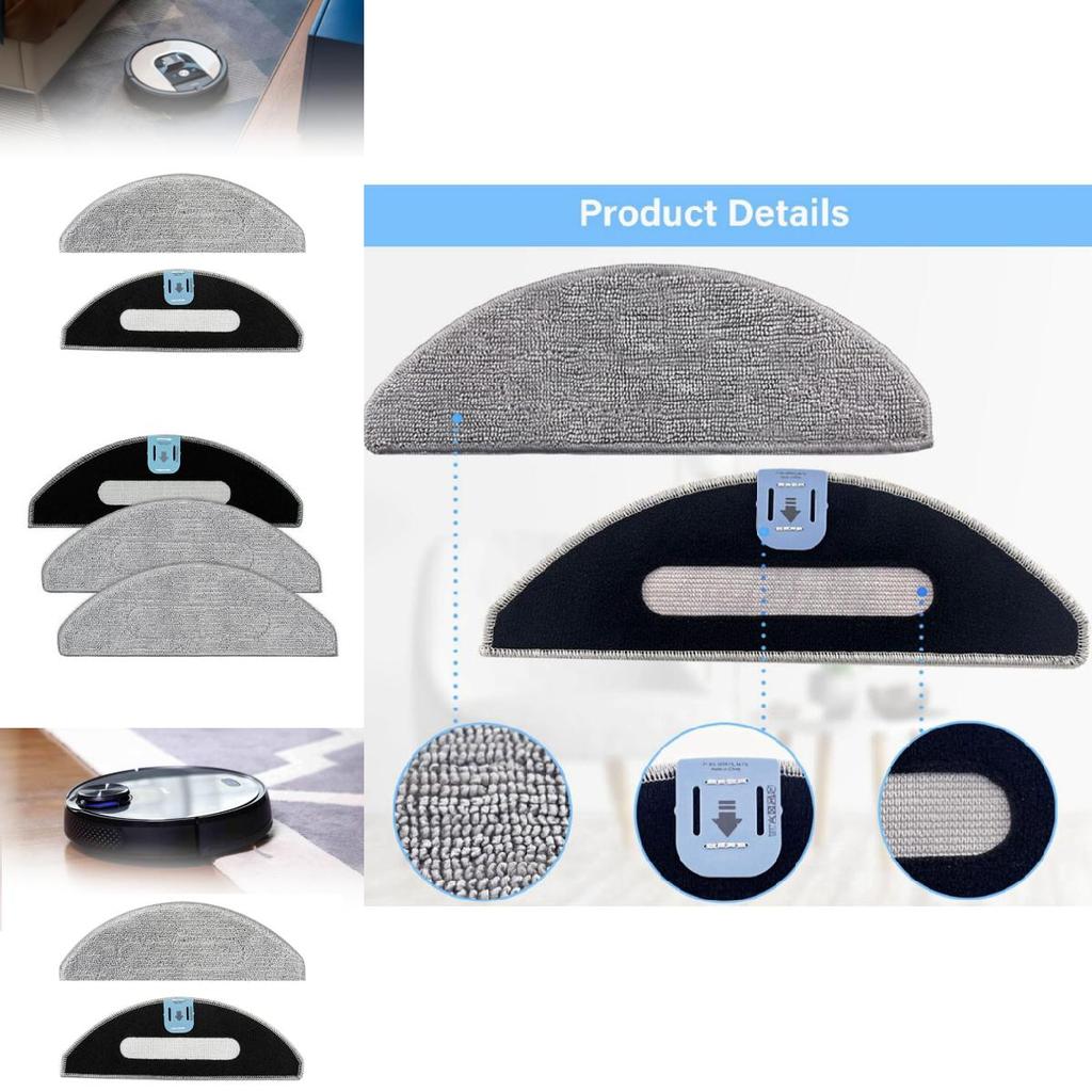 For Irobot I5 J5 Robotic Vacuum Cleaner Replacement Parts Cleaning Cloth For Home Floor Cleaning