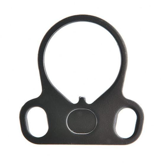 

Sling Plate Two-ring Long-time Use Standard Steel Sling Loop for Outdoor Hiking Camping Climbing