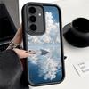Phone Case for Samsung Galaxy S26 S25 Ultra S24 FE Paper Airplane Boat Dream Shell S23 Plus S22 + S21 S20 5G Soft Silicone Funda