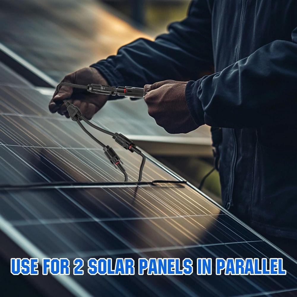 1000V/30A Solar Panel Connectors Flame Retardant Photovoltaic Cable Connectors  Solar Power System