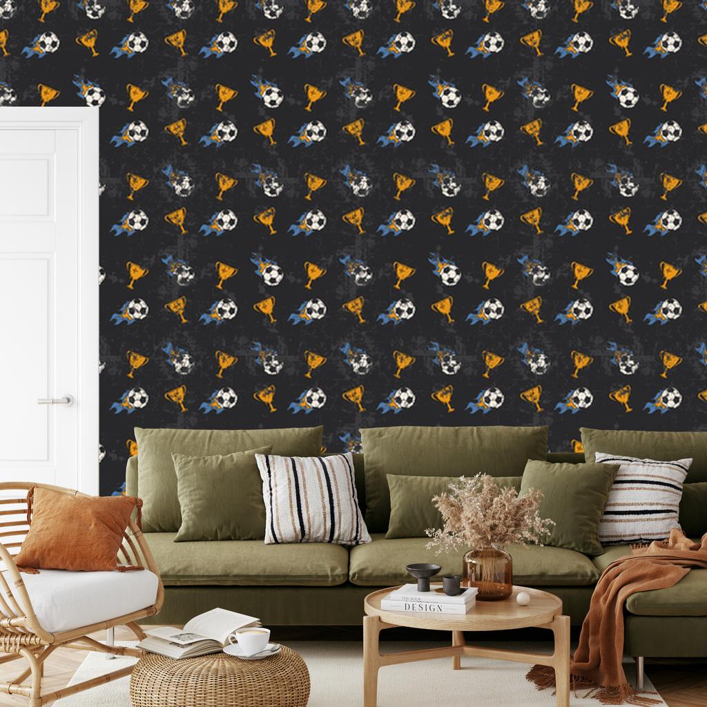 Football Sport Wallpaper for Living Room and Bedroom 50x1000