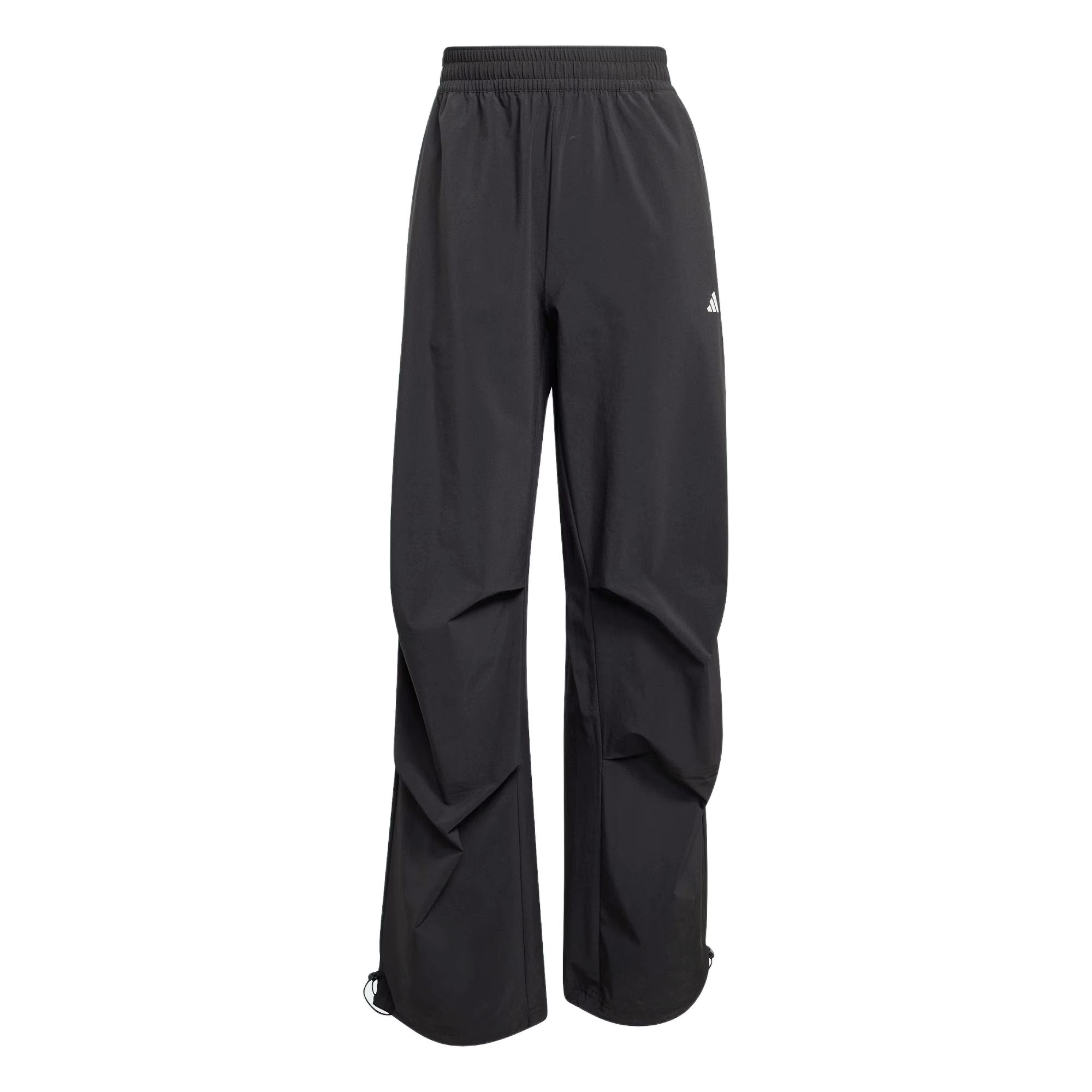 Adidas Essentials Workout Quick-Dry Woven Mid-Rise Loose Sports Trousers Women bottoms KS8563 S