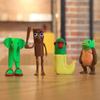 8-12Pcs Italian Brainrot Anime Action Figure Set Tung Tung Sahur Tralalero Tralala Bombardino Crocodilo Figures Model Toy Gifts