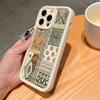 Fashion patterned carpet pattern phone case suitable for iPhone 17 16 15 14 13 12 11 Pro/Max/Plus anti drop and shockproof