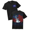 2-Sided Printed America 250th Statue of Liberty T-Shirt Mens Womens Tees Top|Patriotic Tee Daily Wear