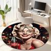 Christmas Gift Halloween Theme Bear Truck Coca Cola Round Carpet Soft Home Decoration Corridor Table and Chair Anti Slip Outdoor Floor Mat Carpet H14