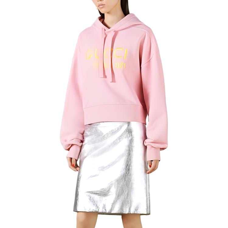 Gucci Pre Owned Logo Embroidered Hoodie 765384-XJF0S-5358