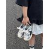 Kids Low Top Slip-On Sneakers With Breathable Mesh Lining Rubber Sole Boys Girls
