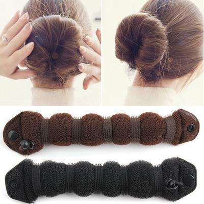 2pcs Hair Donut Bun Ring Styler Maker Hair Styling Making Tool