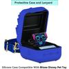 Silicone Case for Bitzee Disney Interactive Toy Digital Pet, Protective Cover for Bitzee Disney Virtual Digital Pet Accessories (Blue)